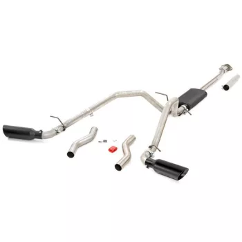   Rough Country Cat Back Dual exhaust system - Dodge RAM 1500 DT 19->