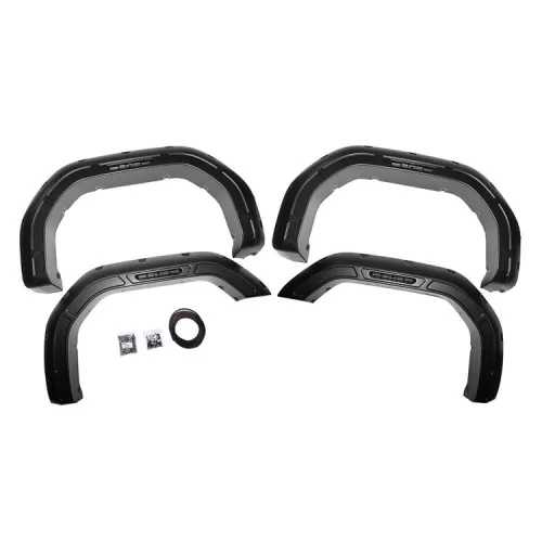 Rough Country Defender Pocket fender flares - Sierra 2500 20->;Sierra 3500 20->
