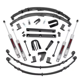   Suspension Lift Kit (Power Steering) 4'' Rough Countryt - Jeep Wrangler YJ 87-95