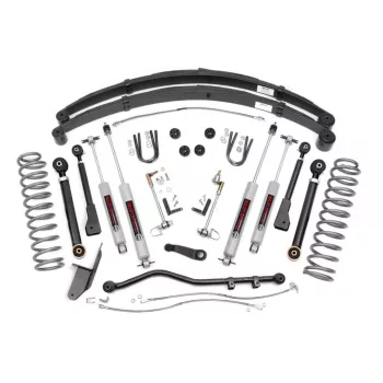   4,5" Rough Country Lift Kit Pro X-series - Jeep Cherokee XJ