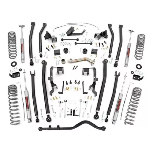 Rough Country Lift 4" Suspension kit - Wrangler JK 4 Door 07-11