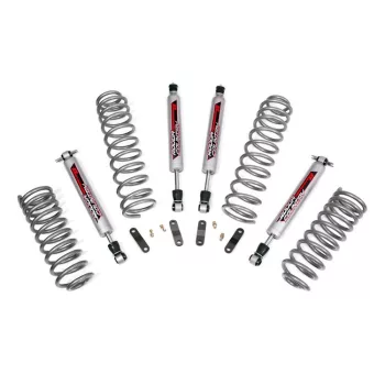 2,5" Rough Country Lift Kit Jeep Wrangler JK 4WD