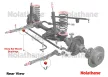 NOLATHANE Front Sway bar - mount bushing 20mm