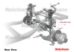NOLATHANE Sway bar - link assembly heavy duty adj steel ball
