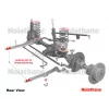 NOLATHANE Front Leading arm - to chassis bushing