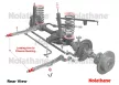 NOLATHANE Front Leading arm - to chassis bushing