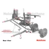   NOLATHANE Front leading arm silent set with metal housing corrector