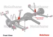 NOLATHANE Rear shock absorber protective plastic