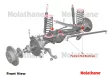 NOLATHANE Mitsubishi rear panhard silencer kit
