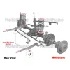 NOLATHANE Front Sway Bar Mount - Saddle Kit