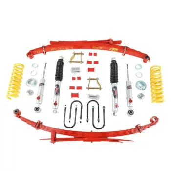   Red Springs Lift 2" Suspension kit, medium - Ford Ranger 11-18 EU