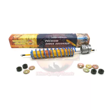   Terrain Tamer kormány rezgéscsillapító erősített rugóval "Vissza a központba" Nissan Patrol Y61 1997-2000 Land Rover Discovery 1 1991-1999 Range Rover 1972-1995