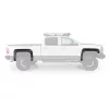   M-1 Smittybilt fender flares 5'8" - Chevrolet Silverado 1500 07-13