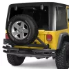   Smittybilt Rear steel bumper - Jeep Wrangler JK 2 Door 07-18; Wrangler JK 4 Door 07-18