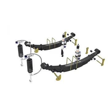   Terrain Tamer felfüggesztés készlet PRO lengéscsillapítókkal emelés +40mm +50kg terhelésig elöl +100kg terhelésig hátul Toyota Hilux GGN25 KUN25|26 2004-> szintszabályzás nélküli modellek