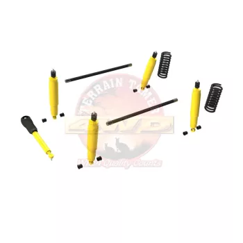   Terrain Tamer felfüggesztés készlet emelés +40mm erősített +200kg terhelésig Toyota Hilux 5 1988-> LN|KZN|RN|VZN|YN130 szintszabályzás nélküli modellek