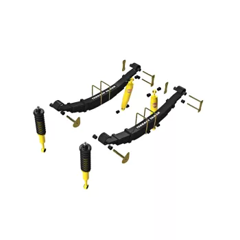   Terrain Tamer felfüggesztés készlet szerelt rugóstaggal emelés +40mm +100kg terhelésig elöl +500kg terhelésig hátul Toyota Hilux GGN125 GUN125|126 KUN125|126 2015-2020 szintszabályzás nélküli modellek