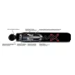 Skyjacker Black Max Lift 4-6" rear hydro shock - Avalanche, Sierra, Silverado
