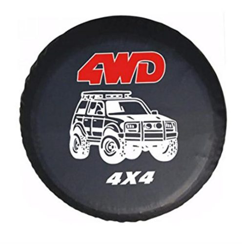 Snake4x4 Spare wheel Blanket black with 4WD lettering