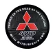 Snake4x4 spare tire cover with "Mitsubishi" text 82x35cm