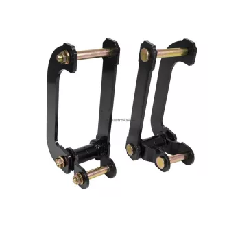   Snake4x4 rear spring shackle with 5cm lift for Toyota Hilux Revo 2015<