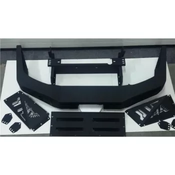   Snake4X4 front steel bump with whistling holder Toyota Landcruiser 120