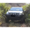 Snake4X4 front steel bump with whistling holder Toyota Landcruiser 120