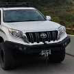 Snake4x4 front steel bumper with winch plate Toyota Landcruiser 150 (2013/10-2017)