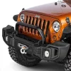   Snake4x4 Front Steel Bumper with Winch Plate with Spartacus Tubing for Jeep Wrangler JK (2007-2018)