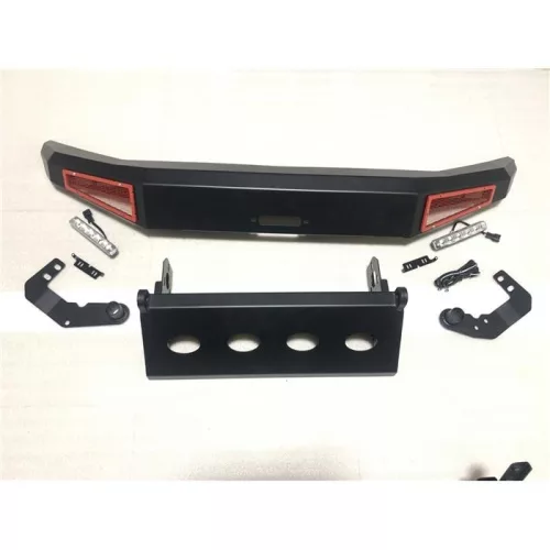 Snake4x4 front steel bumper with winch plate Suzuki Jimny 2018-