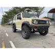 Snake4x4 front steel bumper with winch plate Suzuki Jimny 2018-