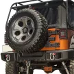 Snake4x4 rear steel bumper with towing eye Jeep Wrangler JK 2007-
