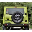 Snake4x4 rear steel bumper with lighting (2x P21W 1x P21/5W) Suzuki Jimny 2018-