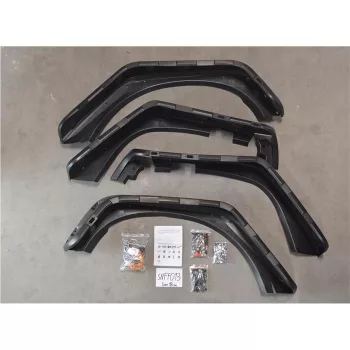   Snake4x4 Fender flares Jeep Wrangler (2007-2017)  18,5cm (front)/14,5 cm (rear)