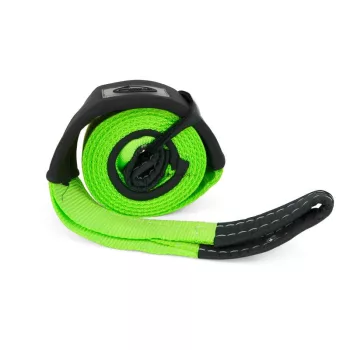 Snake4x4 tow strap green 3m / 12 tons