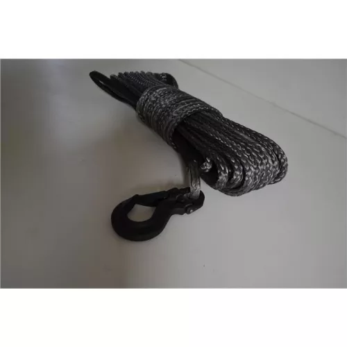 Snake4x4 syntetic rope 9,5mmx28m with black hook
