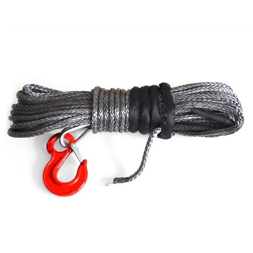Snake4x4 syntetic rope 9,5mmx28m with red hook