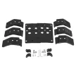 Snake4x4 roof rack with rails and LED lights for Suzuki Jimny 2018+