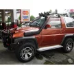 Snake4x4 Snorkel for Daihatsu Rocky Feroza Rocky II left side