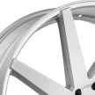 Alloy Wheel 22x9.5 ET25 5x127 Brute Silver Status