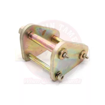   Terrain Tamer rugóbillenő zsírozható laprugóhoz laprugóhoz bal oldali hátsó (Shackle Kit Rear Anti−Inversion L/H) Toyota Landcruiser BJ 42 46 71 74 BJ FJ 40 45 60 73 FJ 62 73 BJ FJ FZJ HZJ 70 75 HJ 45 47 60 61 62 75 HZJ 73 77 PZJ 75 1980->