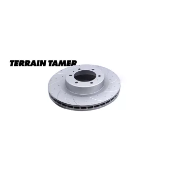   Terrain Tamer Féktárcsa első bal oldali TTBBK02 extrém fék készlethez (Disc Rotor Front L/H Suits Ttbbk02) Isuzu D-max 4x4 2012-2020