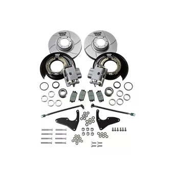   Terrain Tamer Dobféket tárcsafékre átalakító készlet hátsó (Rear Drum To Disc Brake Conversion Kit Triton Mq,Mr 2015−) Mitsubishi L 200 2015->