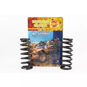   Terrain Tamer Coils spirálrugó első +25mm +100Kg 4 hengeres +50Kg V6-os motorral szerelt Volkswagen Amarok 2011->