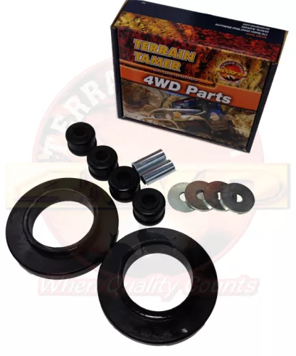 Terrain Tamer POLY szilentkészlet első rugóstag tartó tányér Nissan Navara D40 Pathfinder R51 2004->