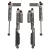 TeraFlex Falcon SP2 3.3 Fast Adjust Piggyback Lift 0-1,5" shock absorbers kit - Jeep Wrangler JL 18->