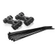 TeraFlex Rear Rear brake line anchor kit - Jeep Wrangler JK 07-18; Jeep Wrangler JL 18->;Gladiator JT 20->
