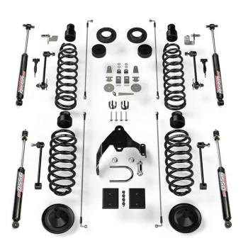   TeraFlex VSS 9550 Suspension kit with shock absorbers VSS 9550 Twin-Tube Lift 4" - Jeep Wrangler JK 2 Door 07-18