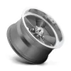   Alloy Wheel 15x7 ET-5 5x114.3 U102 Standard Matte GUN Metal US Mags