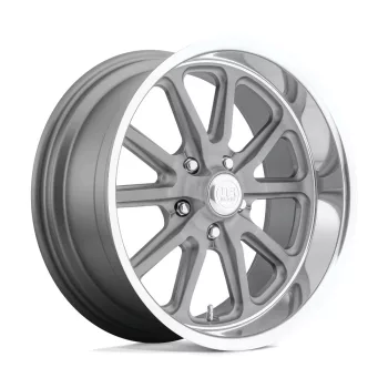   Alloy Wheel 17x7 ET1 5x114.3 U111 Rambler Matte GUN Metal Machined US Mags
